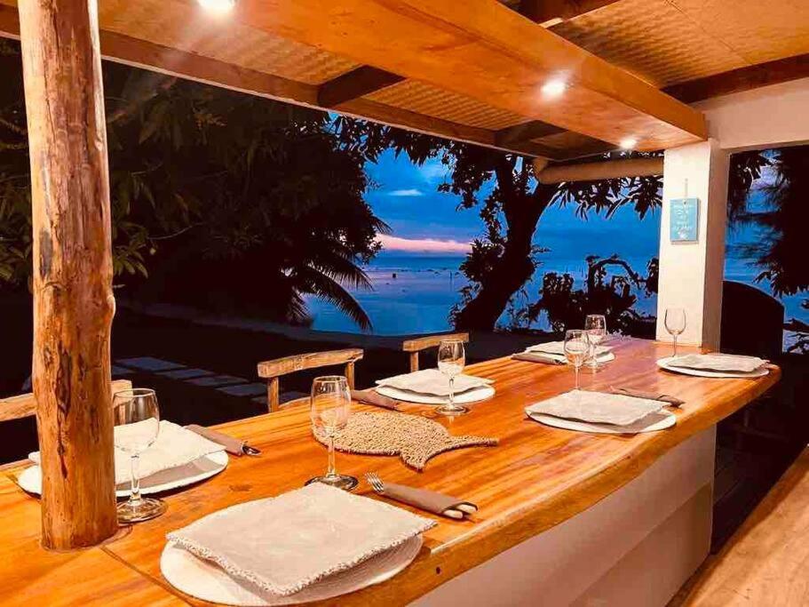 Bungalow Tiarii, Avec Acces Direct A Une Plage Privee Tevaitoa Екстериор снимка