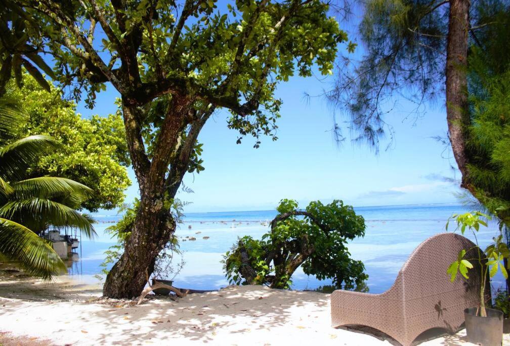 Bungalow Tiarii, Avec Acces Direct A Une Plage Privee Tevaitoa Екстериор снимка